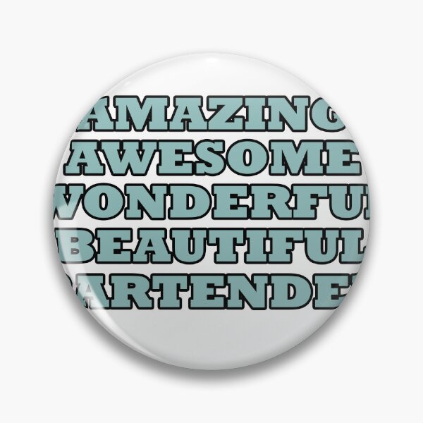 Item preview, Amazing awesome wonderful beautiful bartender designed and sold by BalaArt.