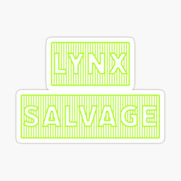 lynx salvage 2022 Sticker