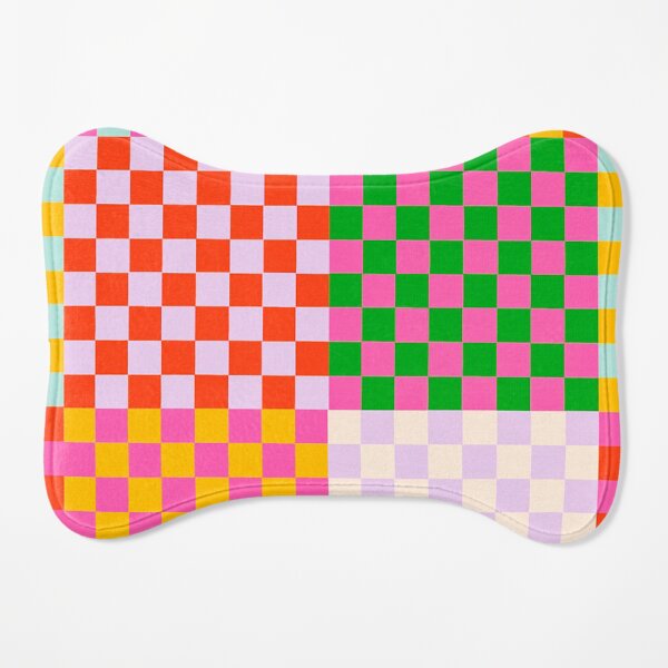 Happy patchwork Dog Mat