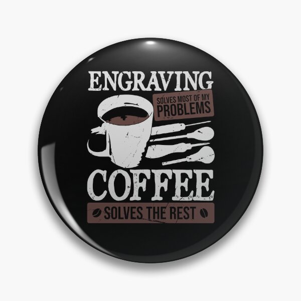 Item preview, Hand Engraving Engraver Coffee Lover Gift designed and sold by Marcid95.