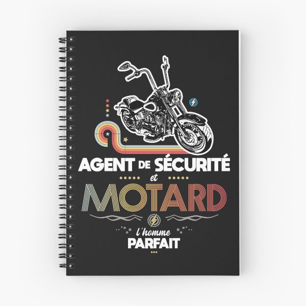 Aperçu de l'œuvre Agent de sécurité et motard l homme parfait créée et vendue par lepetitcalamar.