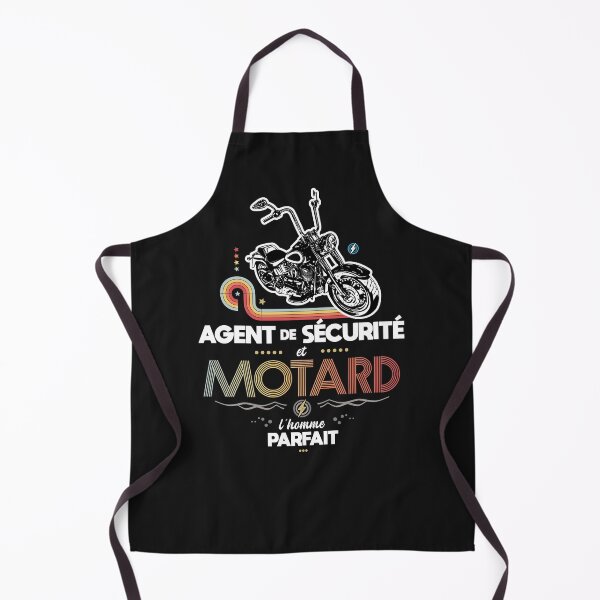 Aperçu de l'œuvre Agent de sécurité et motard l homme parfait créée et vendue par lepetitcalamar.