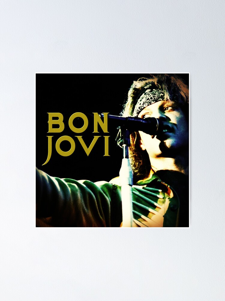 "Bon Jovi Rock Band On Tour 2022 ( It's My Life )" Poster for Sale by