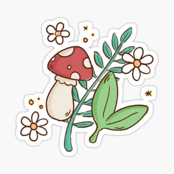 Forest Foraging Sticker