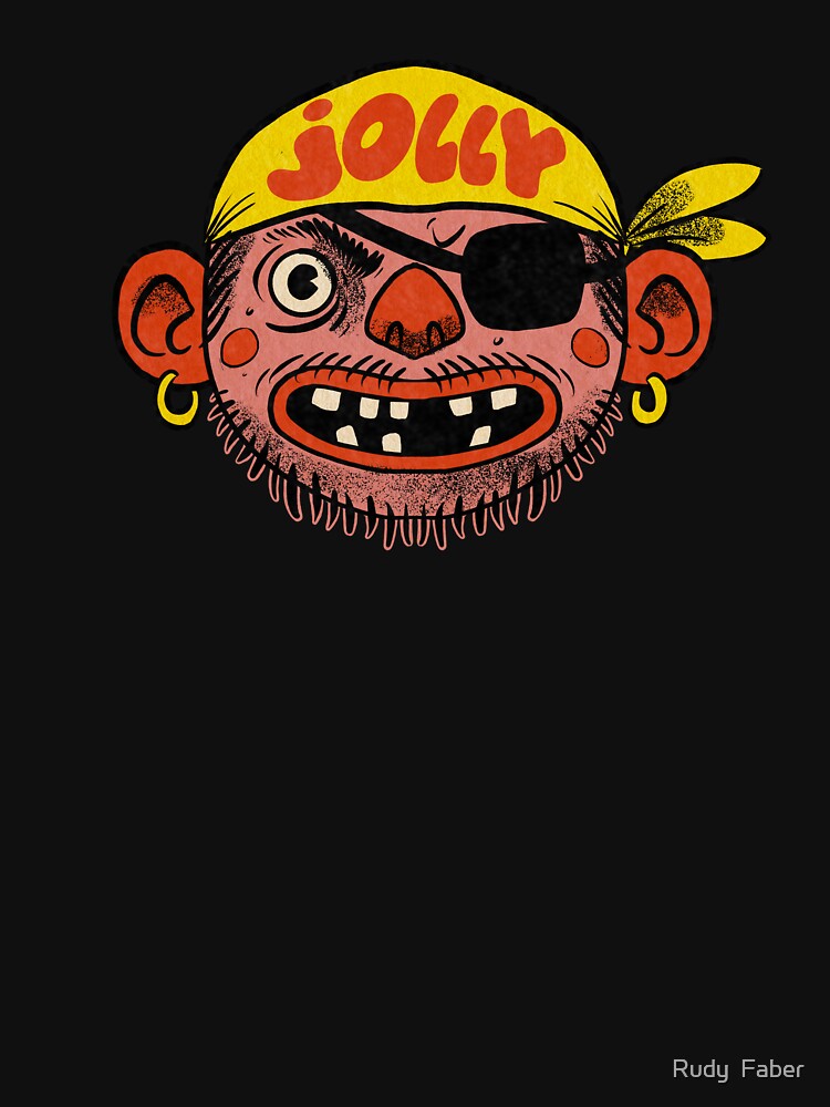 Thumbnail 7 of 7, Classic T-Shirt, Not So Jolly Roger designed and sold by Rudy Faber.