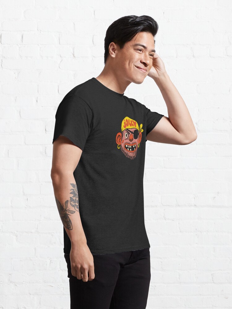 Thumbnail 5 of 7, Classic T-Shirt, Not So Jolly Roger designed and sold by Rudy Faber.