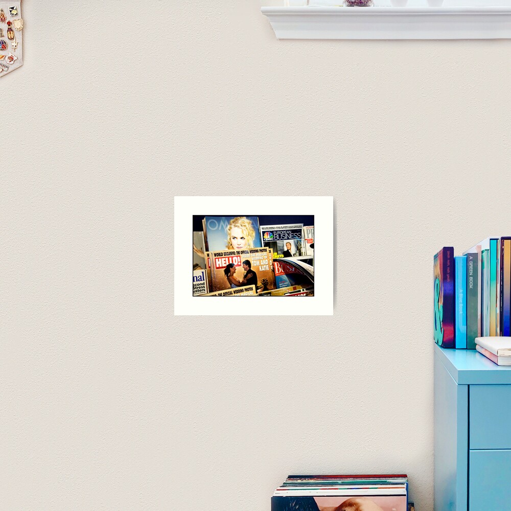 Tom Katie and look! Nicole too! Art Print