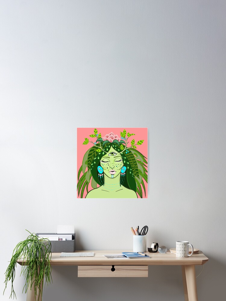 Thumbnail 2 of 3, Poster, Third eye designed and sold by Cap696.