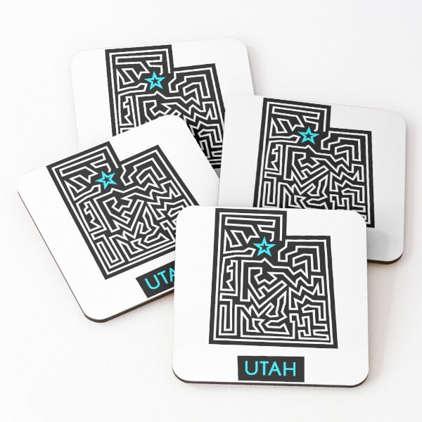 Item preview, State Lines - Utah designed and sold by LikewiseDesigns.