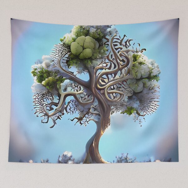 Item preview, AI-generated Fractal Tree designed and sold by CGArtsy.