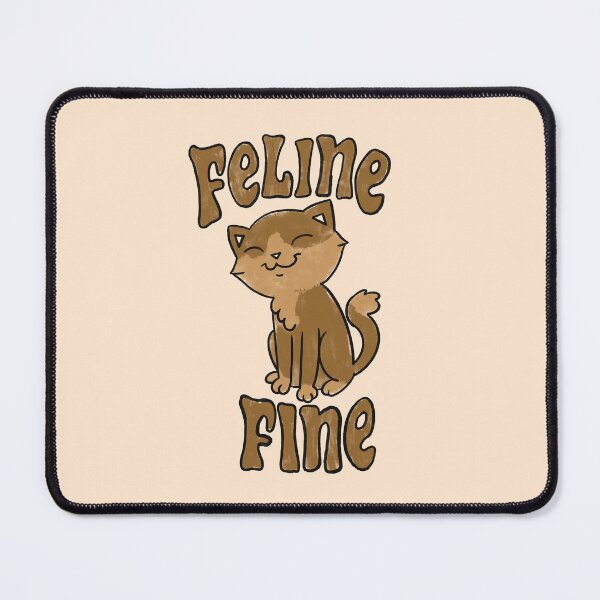 Item preview, Feeling Fine Brown Cat designed and sold by violetjelly.