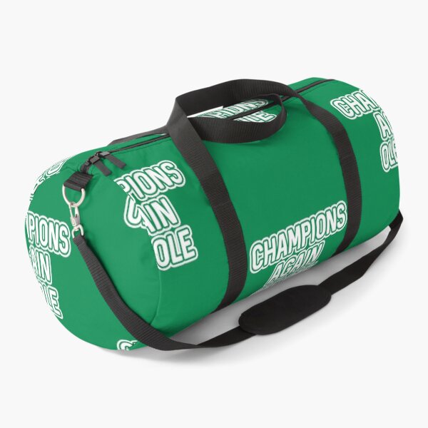 Item preview, CHAMPIONS AGAIN OLE OLE, Glasgow Celtic Football Club White And Green  Layered Text Design designed and sold by MacPean.