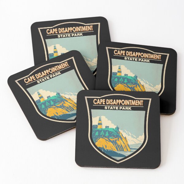 Item preview, Cape Disappointment State Park Washington Badge designed and sold by KrisSidDesigns.