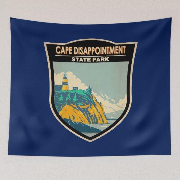 Item preview, Cape Disappointment State Park Washington Badge designed and sold by KrisSidDesigns.