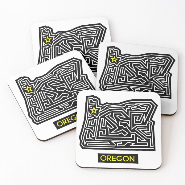 Item preview, State Lines - Oregon designed and sold by LikewiseDesigns.