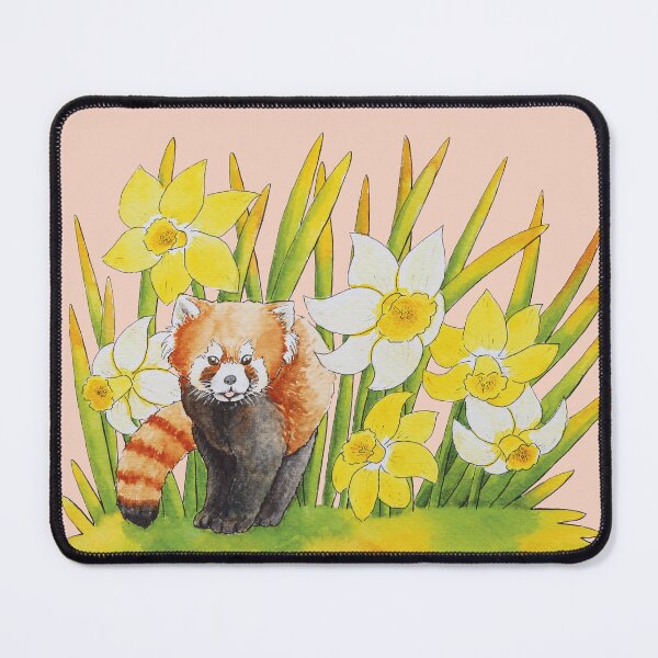 Item preview, Spring Red Panda designed and sold by LarariaArt.