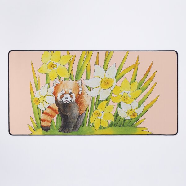 Item preview, Spring Red Panda designed and sold by LarariaArt.
