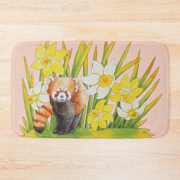 Item preview, Spring Red Panda designed and sold by LarariaArt.