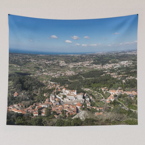 Item preview, Sintra National Palace Aerial Vista designed and sold by Georgia Mizuleva.
