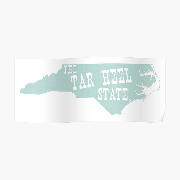"North Carolina State Motto Slogan" Poster for Sale by surgedesigns