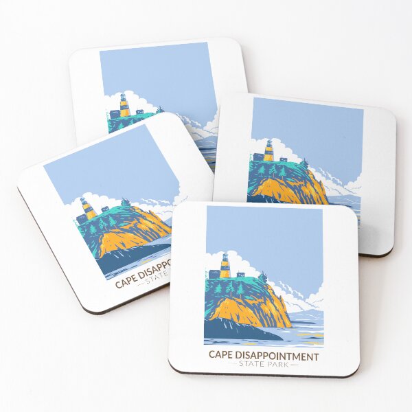 Item preview, Cape Disappointment State Park Washington Vintage designed and sold by KrisSidDesigns.