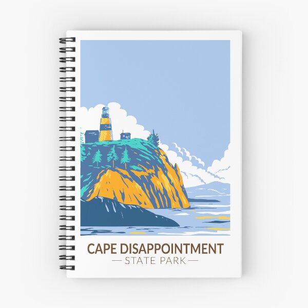 Item preview, Cape Disappointment State Park Washington Vintage designed and sold by KrisSidDesigns.