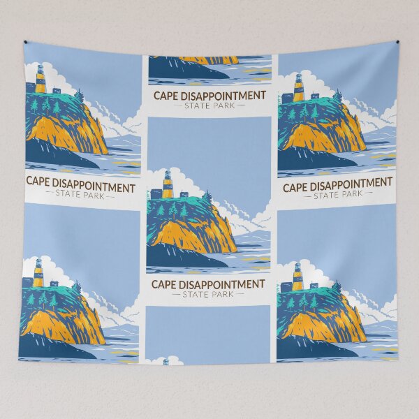 Item preview, Cape Disappointment State Park Washington Vintage designed and sold by KrisSidDesigns.