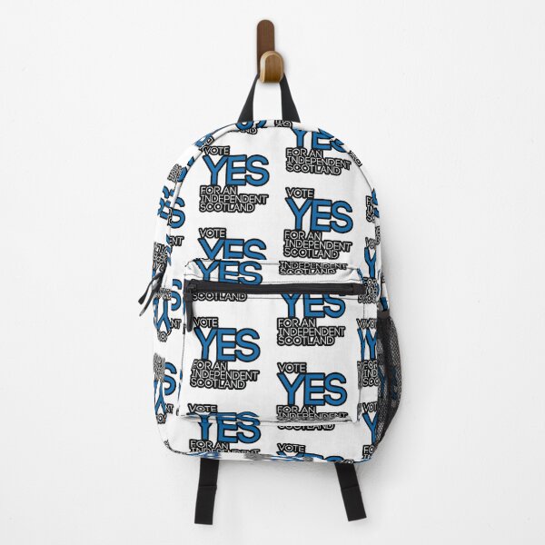 Item preview, VOTE YES FOR AN INDEPENDENT SCOTLAND, Scottish Independence Saltire Flag Coloured Text Slogan designed and sold by MacPean.