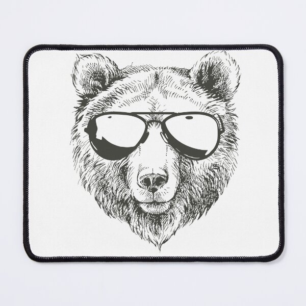 Item preview, Bear Line Art designed and sold by BanksyNB.