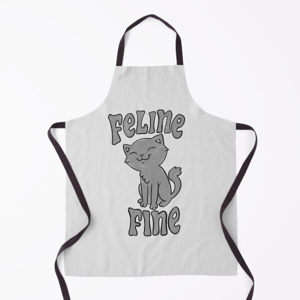 Item preview, Feeling Fine Grey Cat designed and sold by violetjelly.