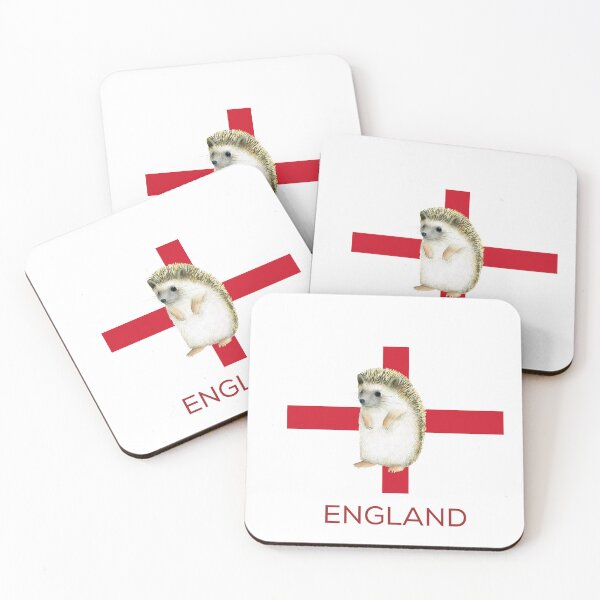 Item preview, Hedgehog with English Flag designed and sold by YankSox.