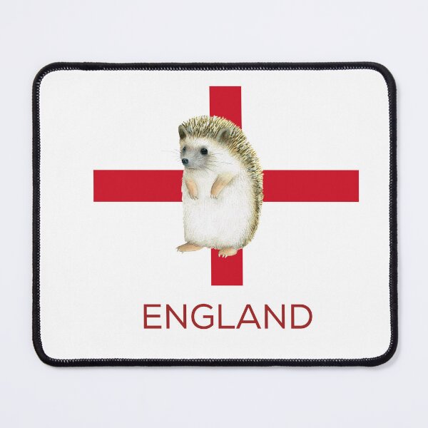 Item preview, Hedgehog with English Flag designed and sold by YankSox.