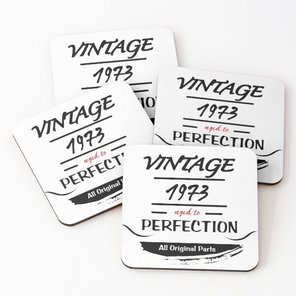 Item preview, Vintage Tee Shirt 1973 T Shirt 49th Birthday Gift 49th Birthday Vintage Aged to Perfection designed and sold by mouadarahi.