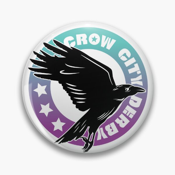 Item preview, Crow City Derby - SMALL LOGO - Color designed and sold by CrowCityDerby.