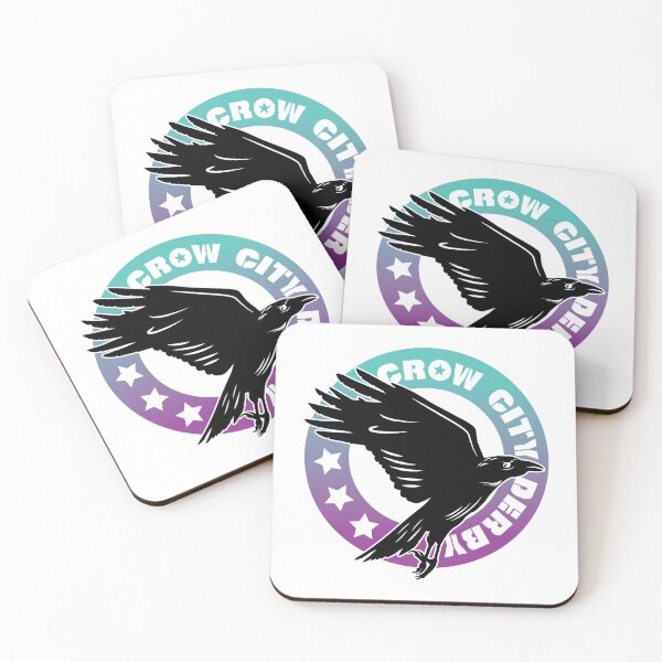 Item preview, Crow City Derby - SMALL LOGO - Color designed and sold by CrowCityDerby.