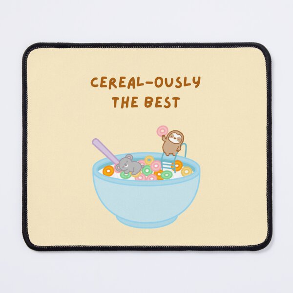 Item preview, Seriously the Best Breakfast Cereal Sloth designed and sold by theslothinme.