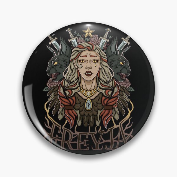 Item preview, Dioses nórdicos: Freyja designed and sold by SheDemonx.