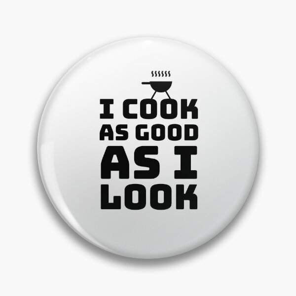 Item preview, COOL APRONS - APRON - FUNNY APRON - I COOK AS GOOD AS I LOOK - COOKING - CHEF  designed and sold by Tropical Blood.