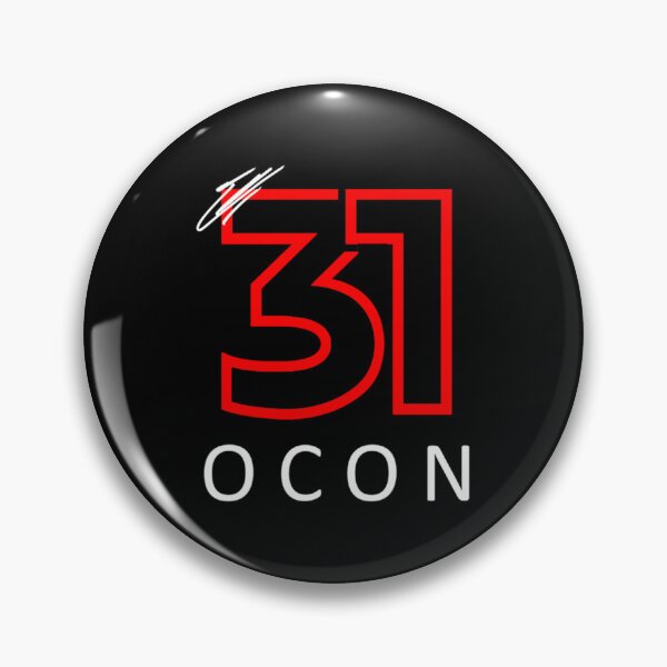 Item preview, Esteban Ocon F1 signature graphic - Dark| Perfect Gift designed and sold by nyjanisa.
