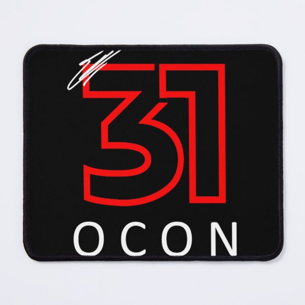 Item preview, Esteban Ocon F1 signature graphic - Dark| Perfect Gift designed and sold by nyjanisa.