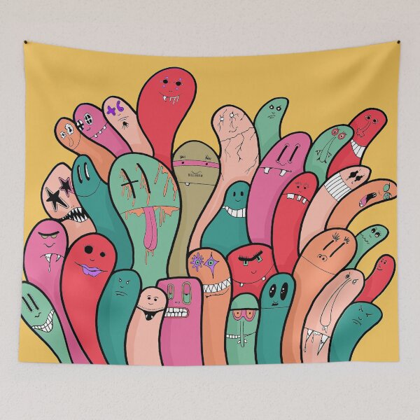 Item preview, Mooniez - Streetart Characters "5" - Funny character design illustrations. designed and sold by Boogosh.