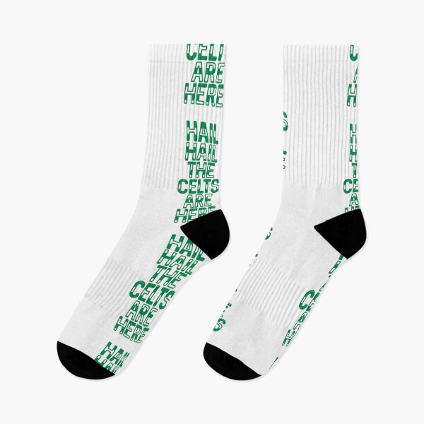 Item preview, Hail Hail The Celts Are Here, Glasgow Celtic Football Club Green and White Striped Text Design designed and sold by MacPean.