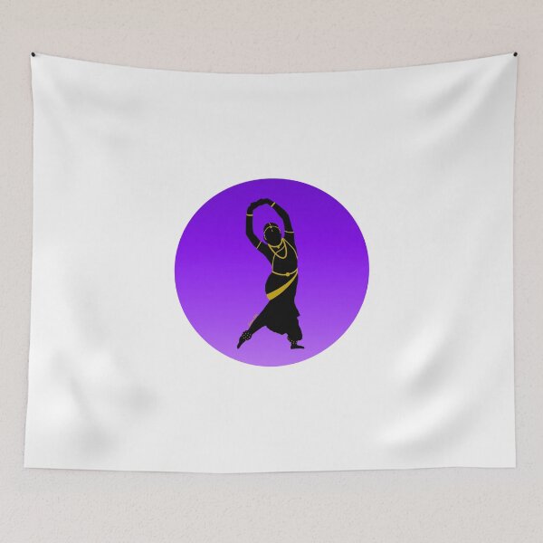 Item preview, Classical Indian Dance Portrait designed and sold by Saryu Art and Design.
