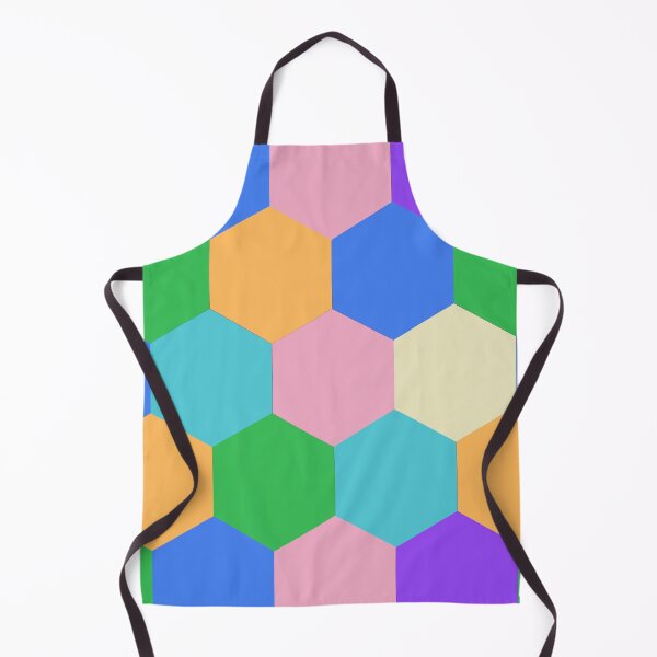 Item preview, Retro Vintage hexagon pattern  designed and sold by BronikowskiART.