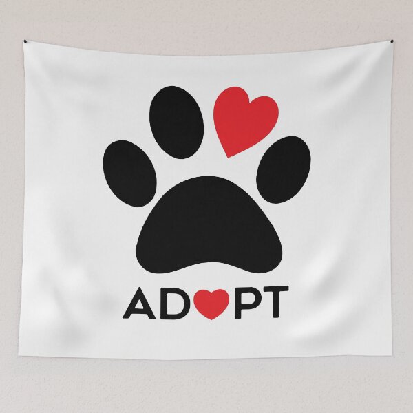 Item preview, Adopt A Pet Dog Or Cat designed and sold by HasCreations.