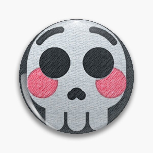 Item preview, Flushed Skull Patch designed and sold by alekksandar.