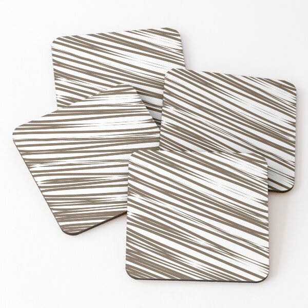 Item preview, Dark brown stripes background designed and sold by flamendes.