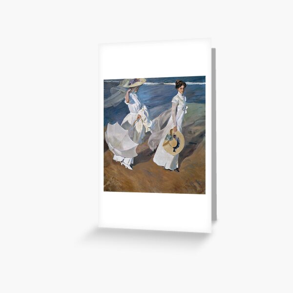 Item preview, Joaquin Sorolla Y Bastida - Strolling Along The Seashore (1909) designed and sold by artcenter.
