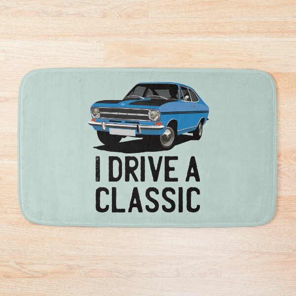 Artikelvorschau, Ich fahre einen Klassiker - Kadett B Coupe Rallye - blau entworfen und verkauft von knappidesign.
