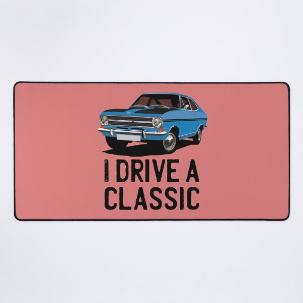 Item preview, I drive a classic - Kadett B Coupe Rallye - blue designed and sold by knappidesign.